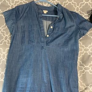 Cute J Crew denim dress